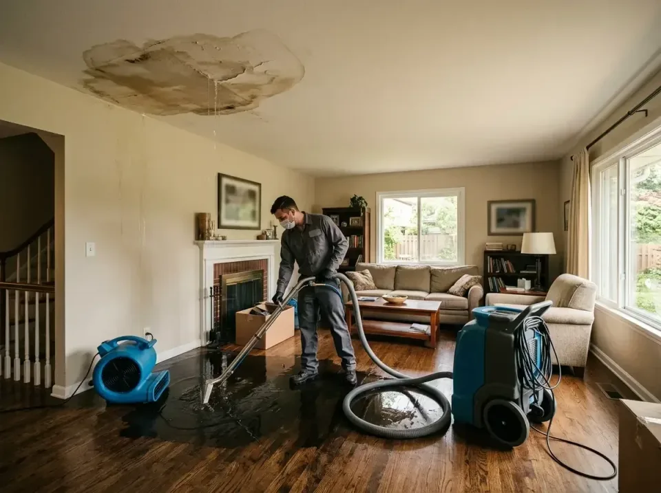 attic-pipe-burst-ceiling-drip-008 — frequently asked questions, Water Damage Restoration & Carpet Care in Bath, PA